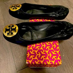 Tory Burch Ballet Flats size 8. Barely worn.